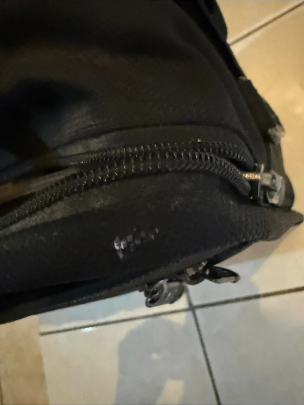 TUMI Black Ballistic Nylon Expandable Laptop Briefcase Business Travel Bag